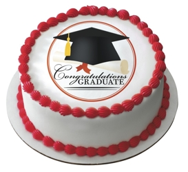 Graduation Cakes: Congratulations Graduate Edible Icing ...