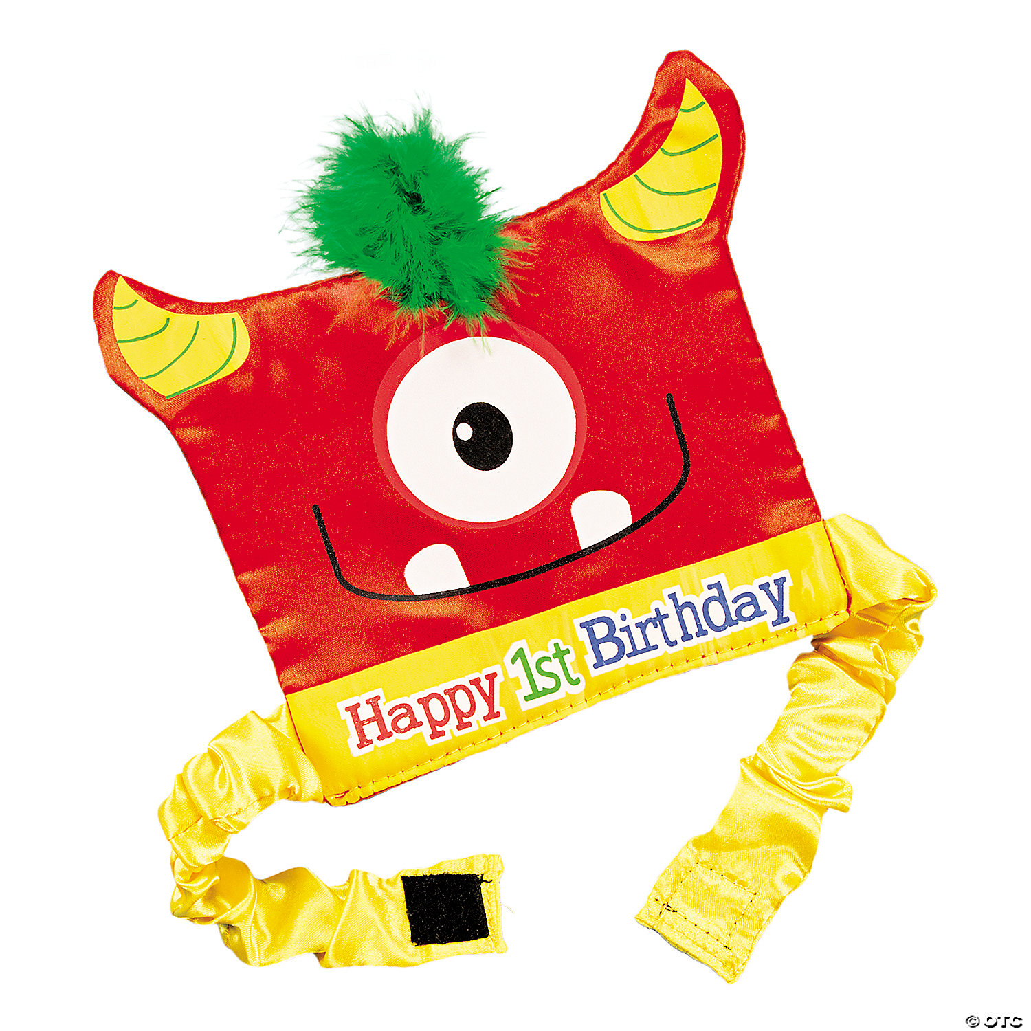 Mini Monster 1st Birthday Party Hat