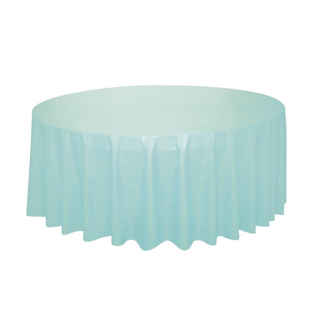 Green Mint Party Supplies Canada Open A Mint Green Round Plastic Table Cover