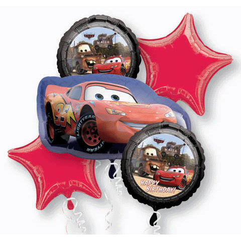 Beyblade Birthday Party on Cars 2 Giant Balloon Bouquet Kit Party Supplies Canada   Open A Party