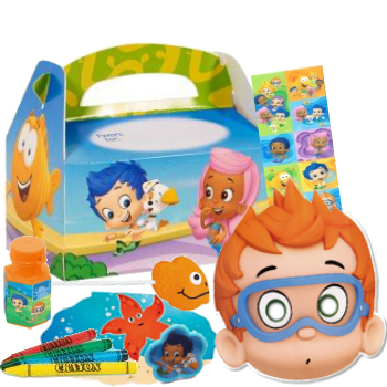 Bubble Guppies Birthday Cake on Bubble Guppies Filled Loot Box Party Supplies Canada   Open A Party