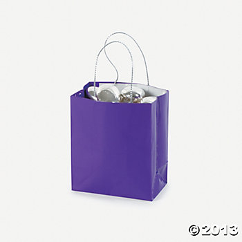 Favour Bags: Mini Purple Gift Bags 24pk Party Supplies Canada - Open A ... Favour Bags: Mini Purple Gift Bags 24pk Party Supplies Canada - Open A ...