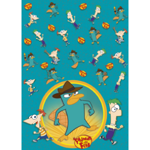 Phineas  Ferb Birthday Party Supplies on Phineas And Ferb Party Supplies  Plastic Table Cover Party Supplies