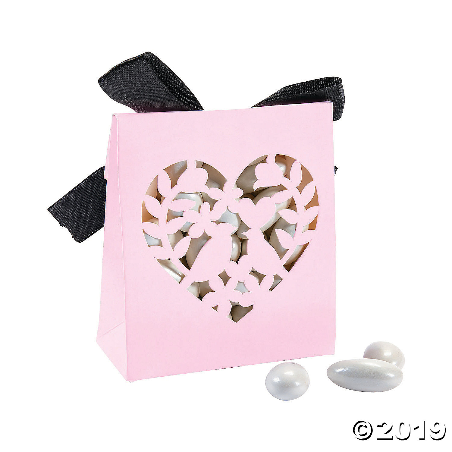 Pink Laser Cut Favour Boxes Pk Party Supplies Canada Open A Party