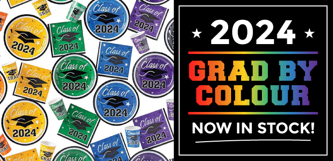 Graduation 2024 in All School Colours - Now in Stock