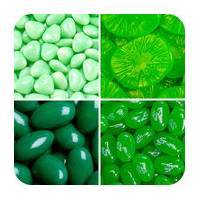 Green & Lime Coloured Candy