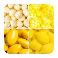 Yellow Coloured Candy