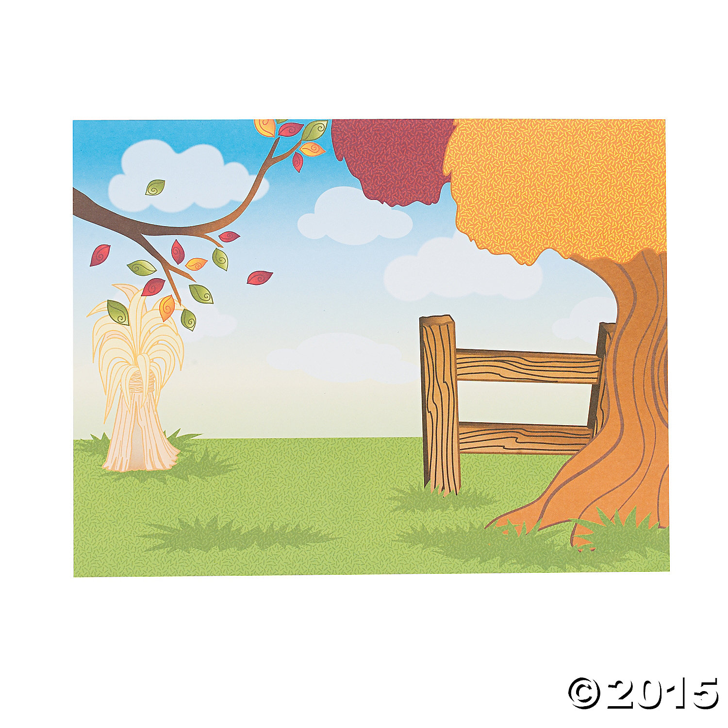 Fall Woodland Owl Sticker Scenes 12 Pk