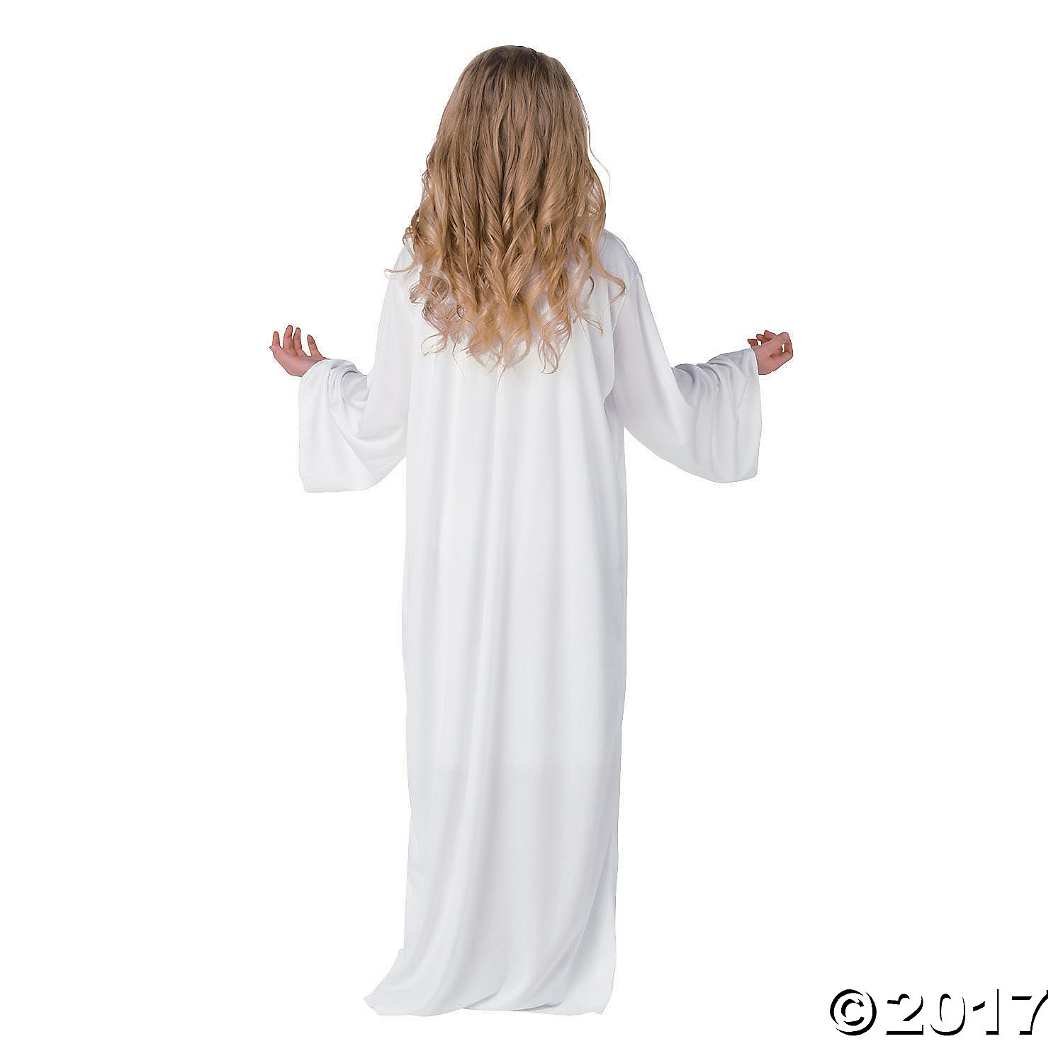 Kid's White Angel Gown - LG/XL