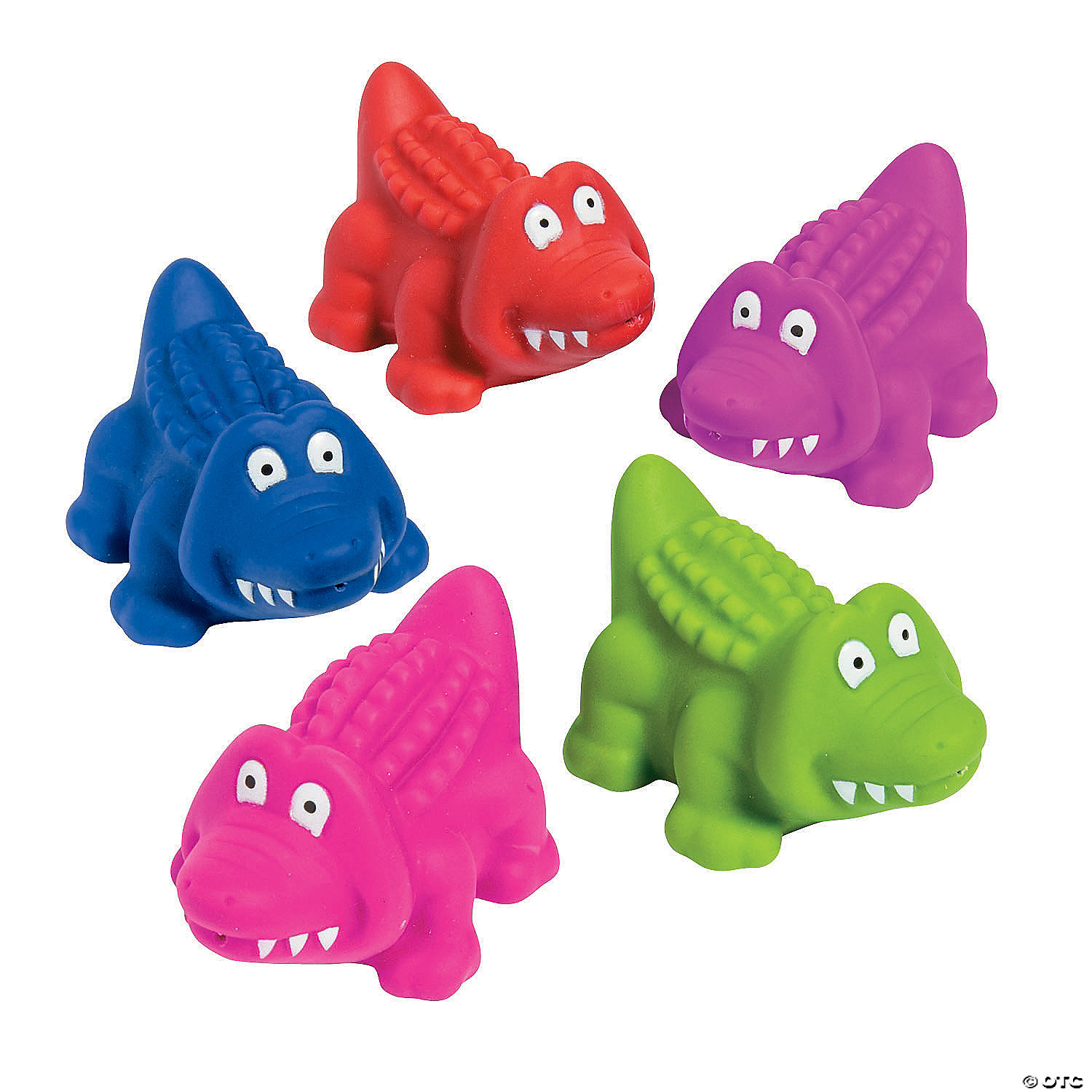 Colourful Alligator Characters - 25Pk