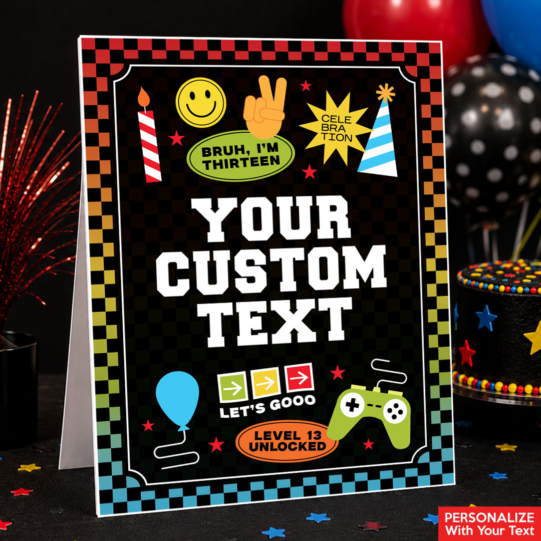 13th Birthday Boy Custom 14