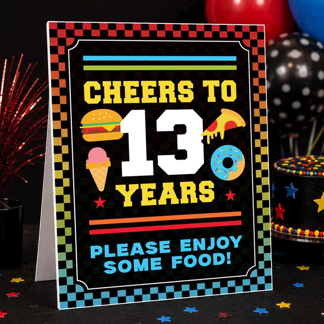 13th Birthday Boy Food Station 14