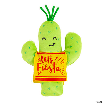Plush Fiesta Cactus - 12 Pack