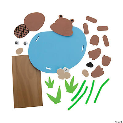 Woodland 3D Floating Beaver Craft Kit