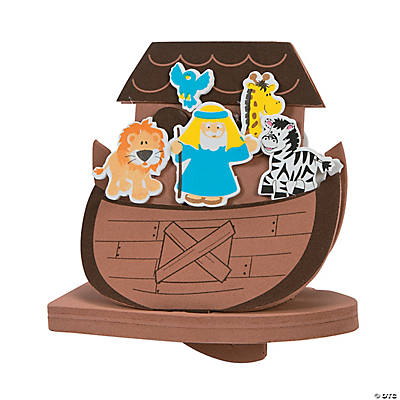 3D Floating Noah's Ark Craft Kit - 12 Pk