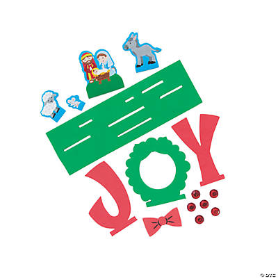 3D Joy Nativity Craft Kit - 12 Pack