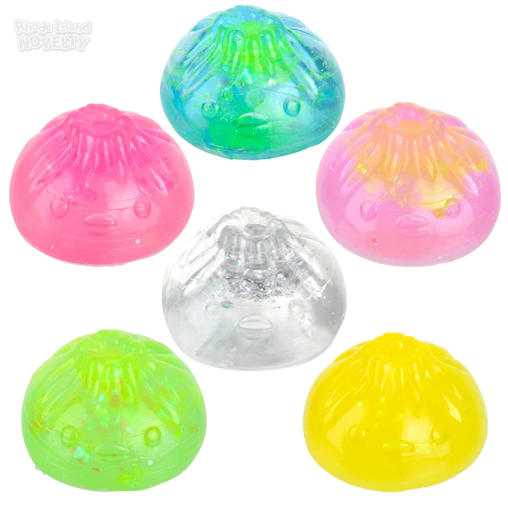 3pc Glitter Stretch Sticky Surprise Dumplings