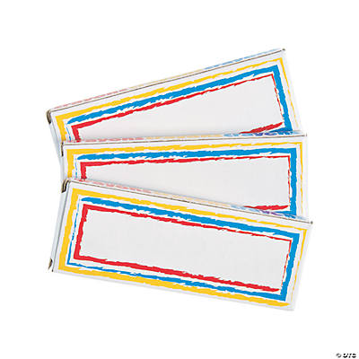 4 Colour Blank Box Crayons - 12 Boxes