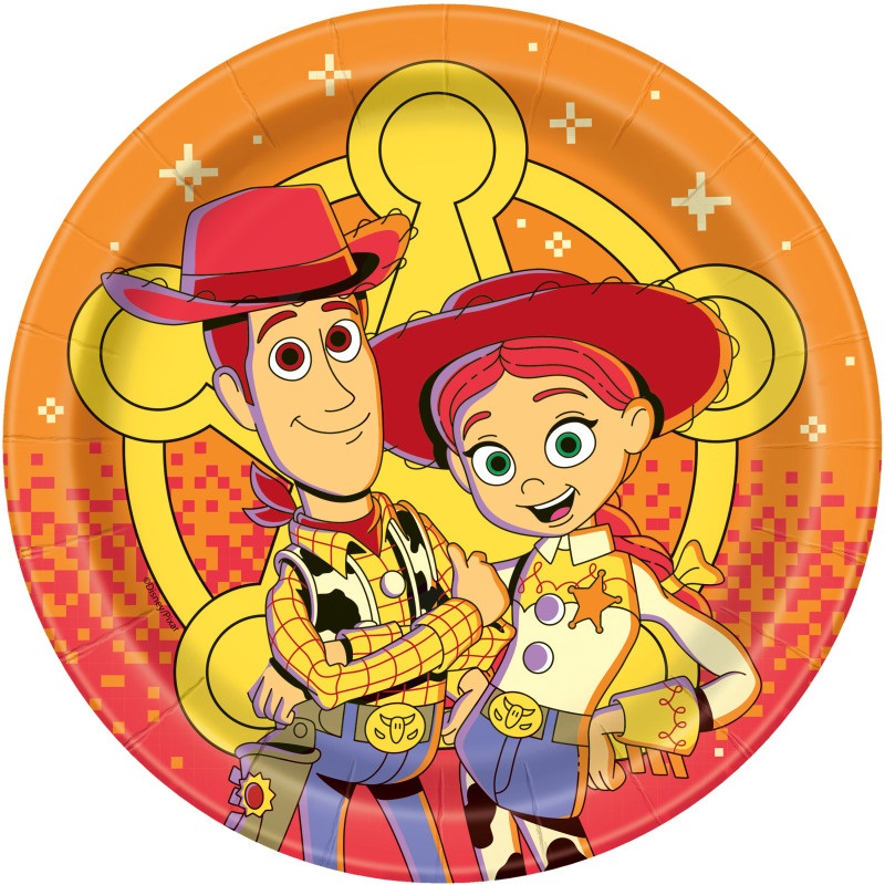 Toy Story 5 Dessert Plates - 8pk