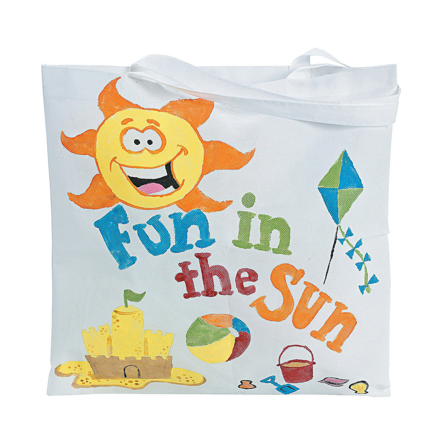 DIY White Tote Bags - 12pk