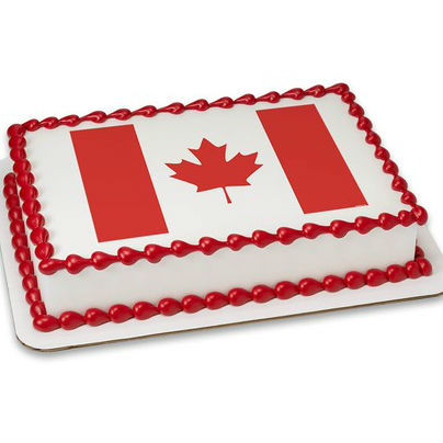 Canadian Flag Cake Stock Photo - Download Image Now - Cake, Canada, Canada  Day - iStock