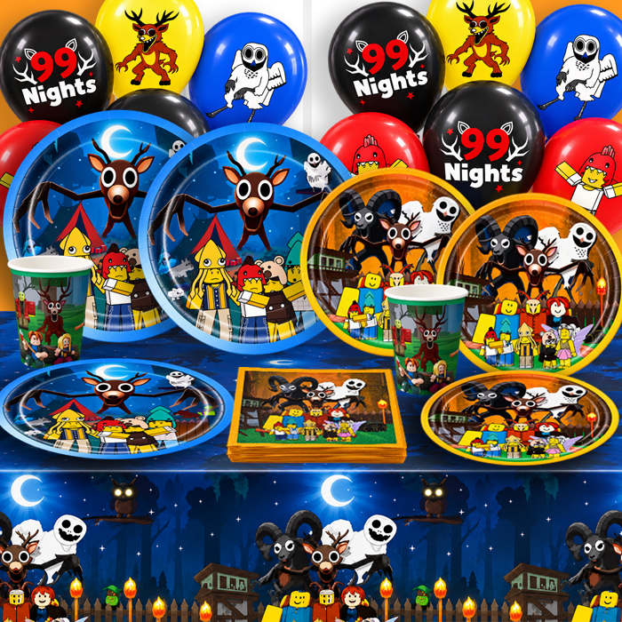 Roblox 99 Nights Dessert Plates - 10 Pack