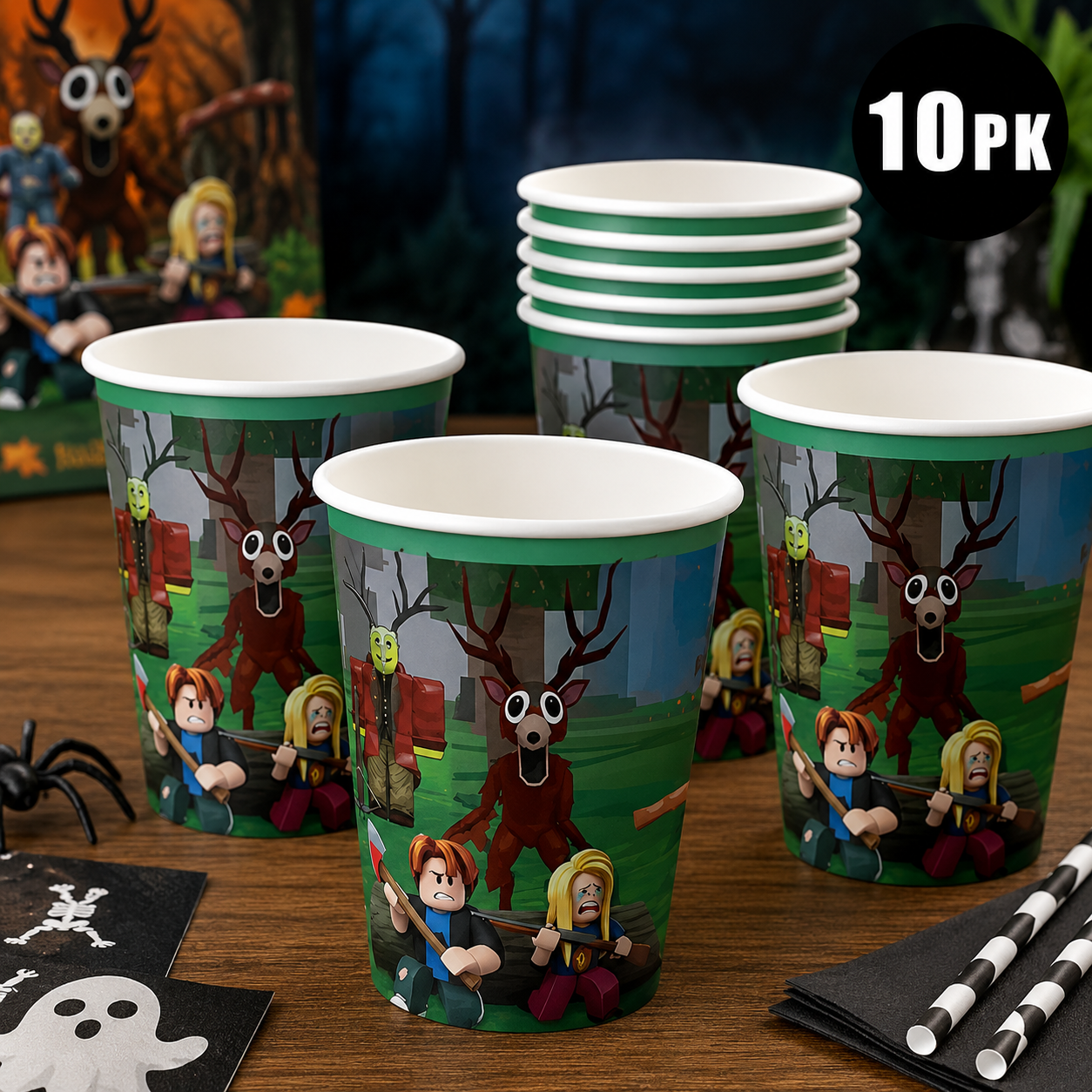 Roblox 99 Nights Party Cups - 10 PK