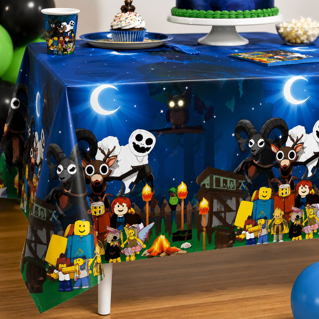 Roblox 99 Nights Plastic Tablecover
