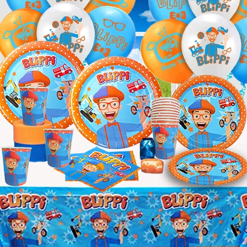 Bluey Supersaver Party Pack for 16 Party Supplies Canada - Open A Party