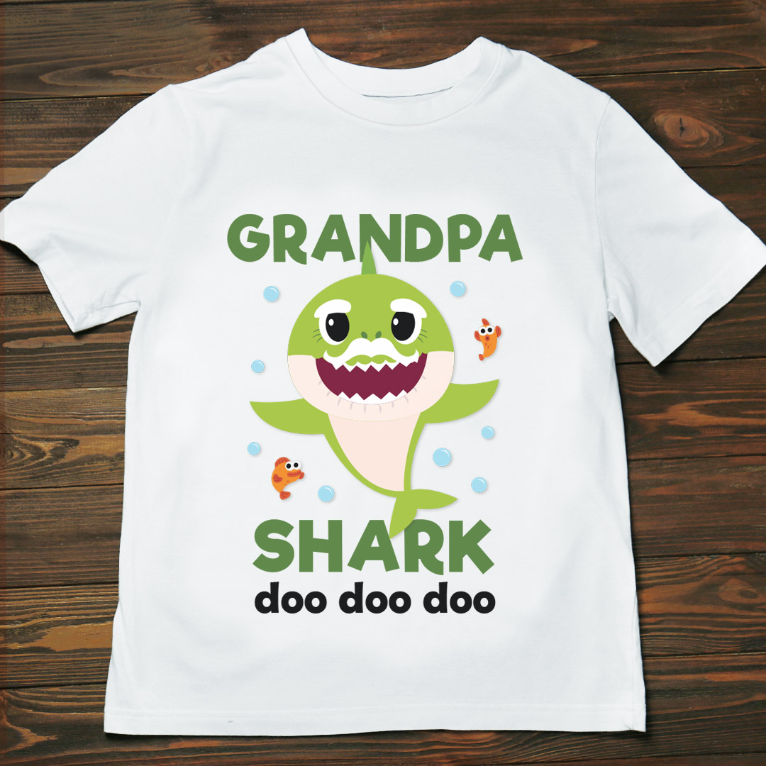 grandpa shark shirt