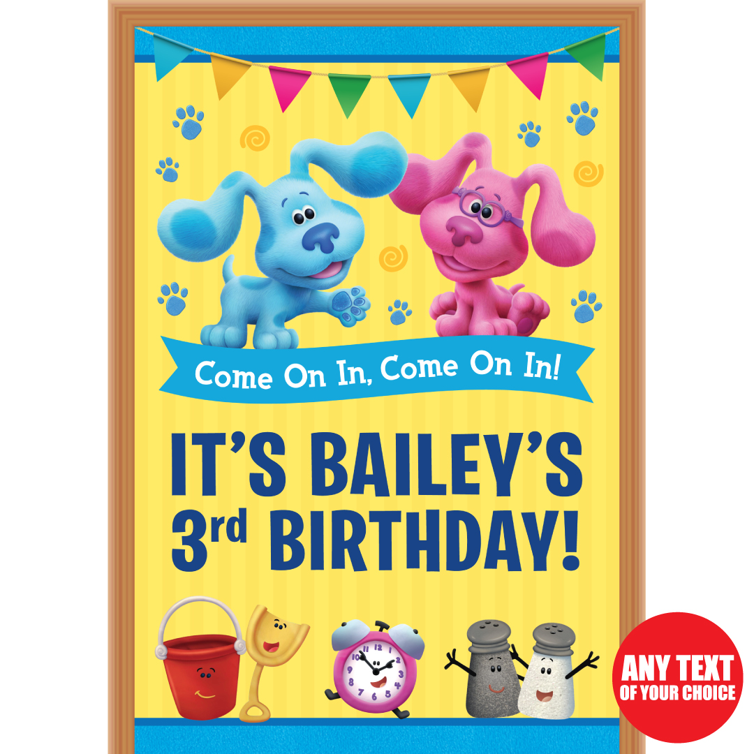 Blues Clues Birthday Party Supplies - Party Supplies Canada - Open A Party