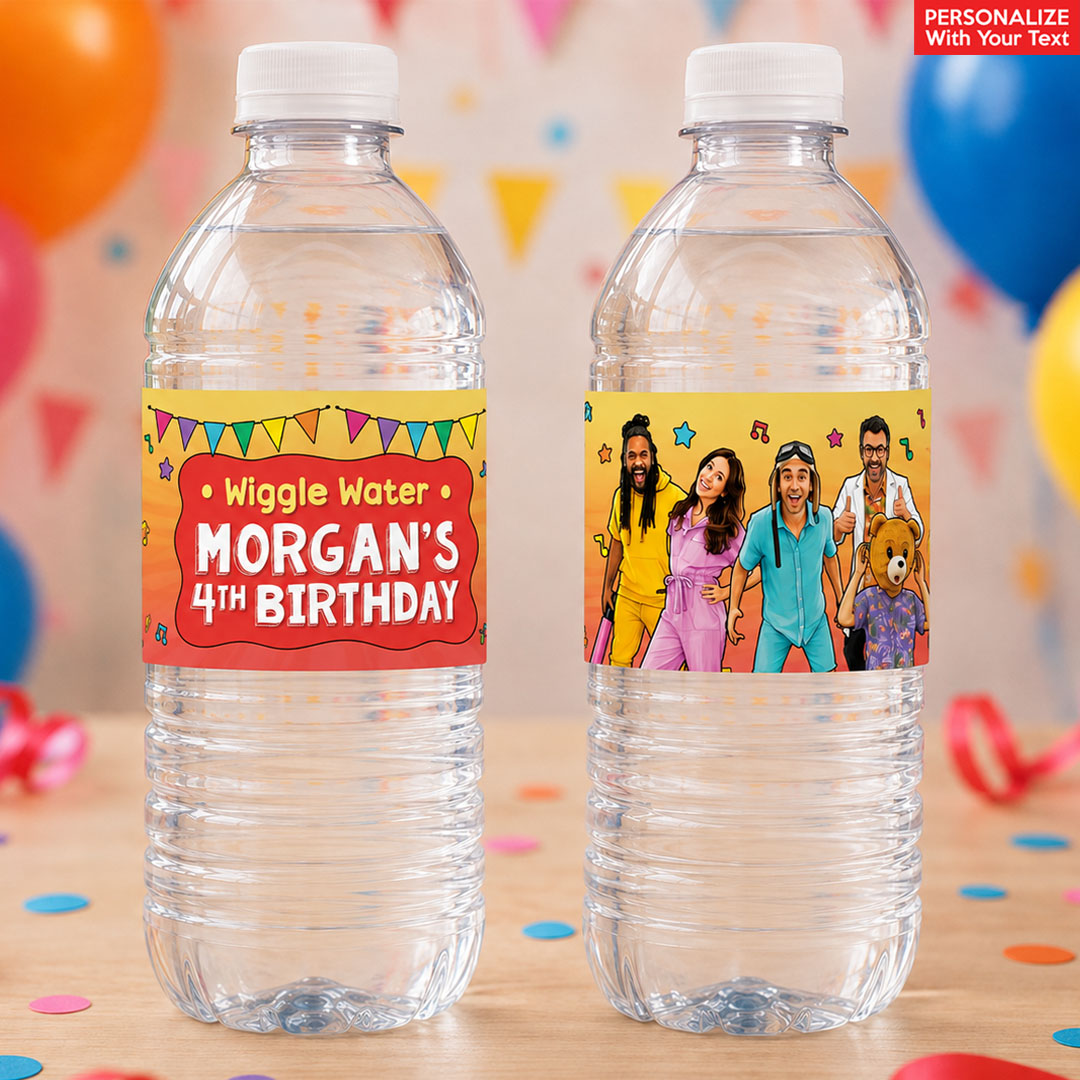 Danny Go PERSONALIZED VINYL Bottle Labels - 10 PK