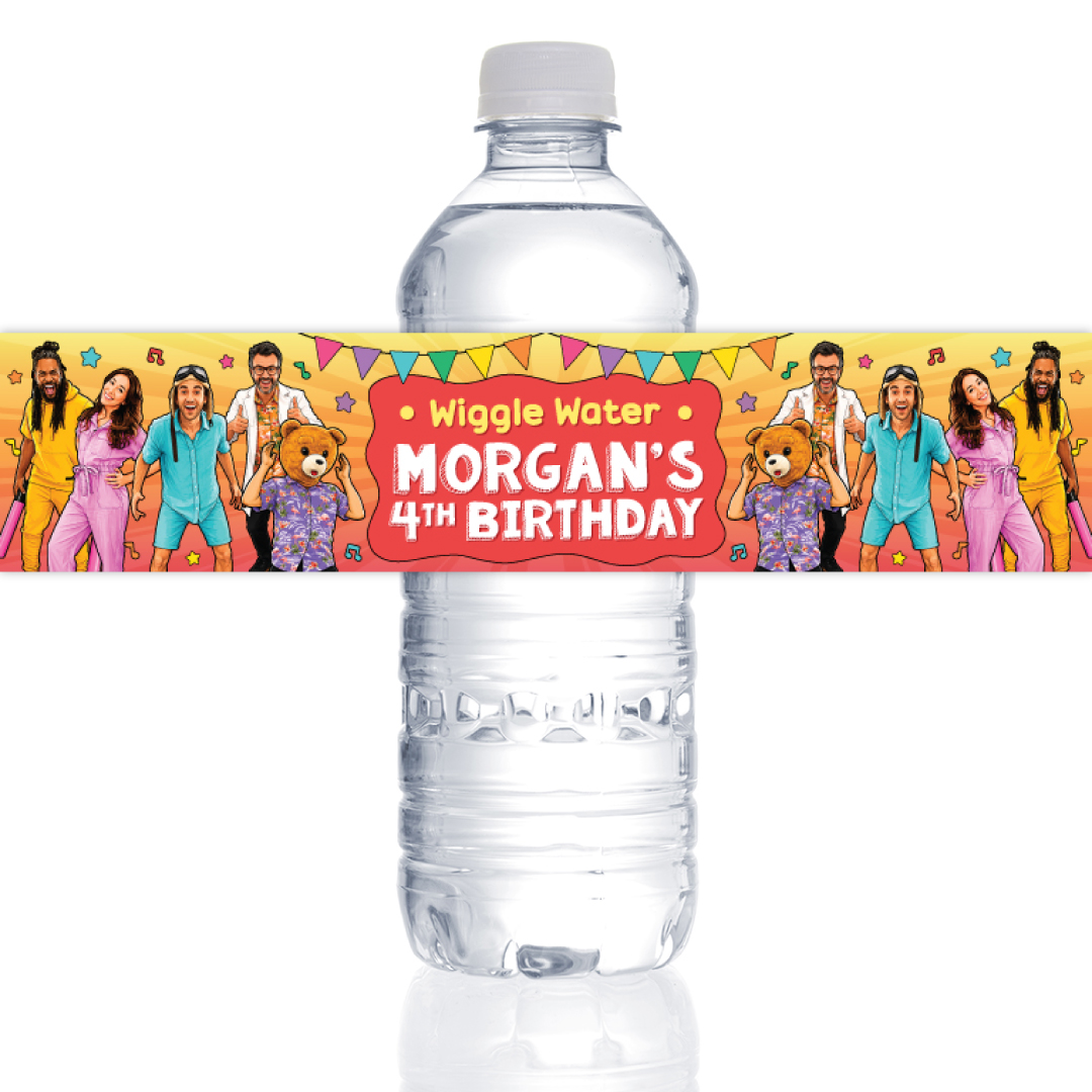 Danny Go PERSONALIZED VINYL Bottle Labels - 10 PK