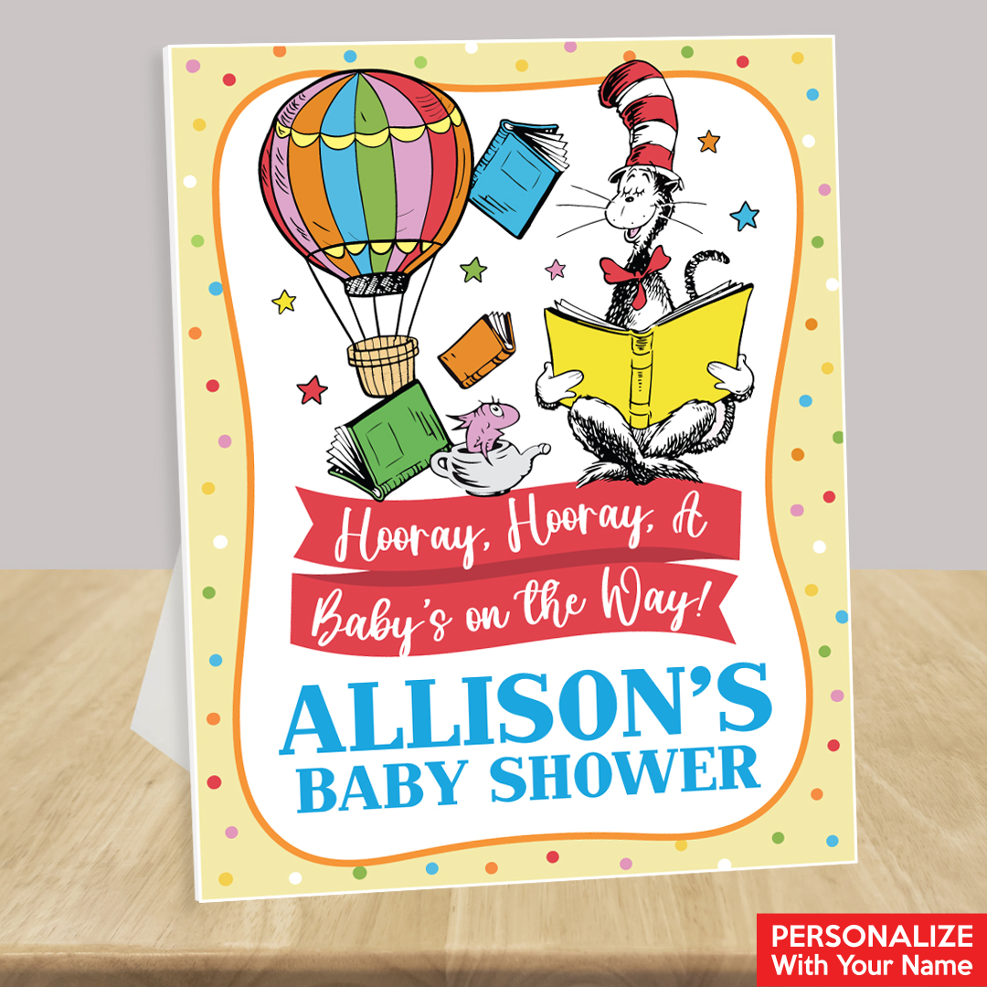 Dr Seuss 1st Birthday Personalized 14