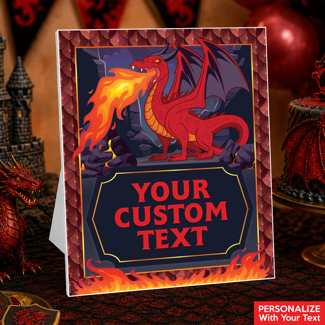 Dragon Custom Text 14