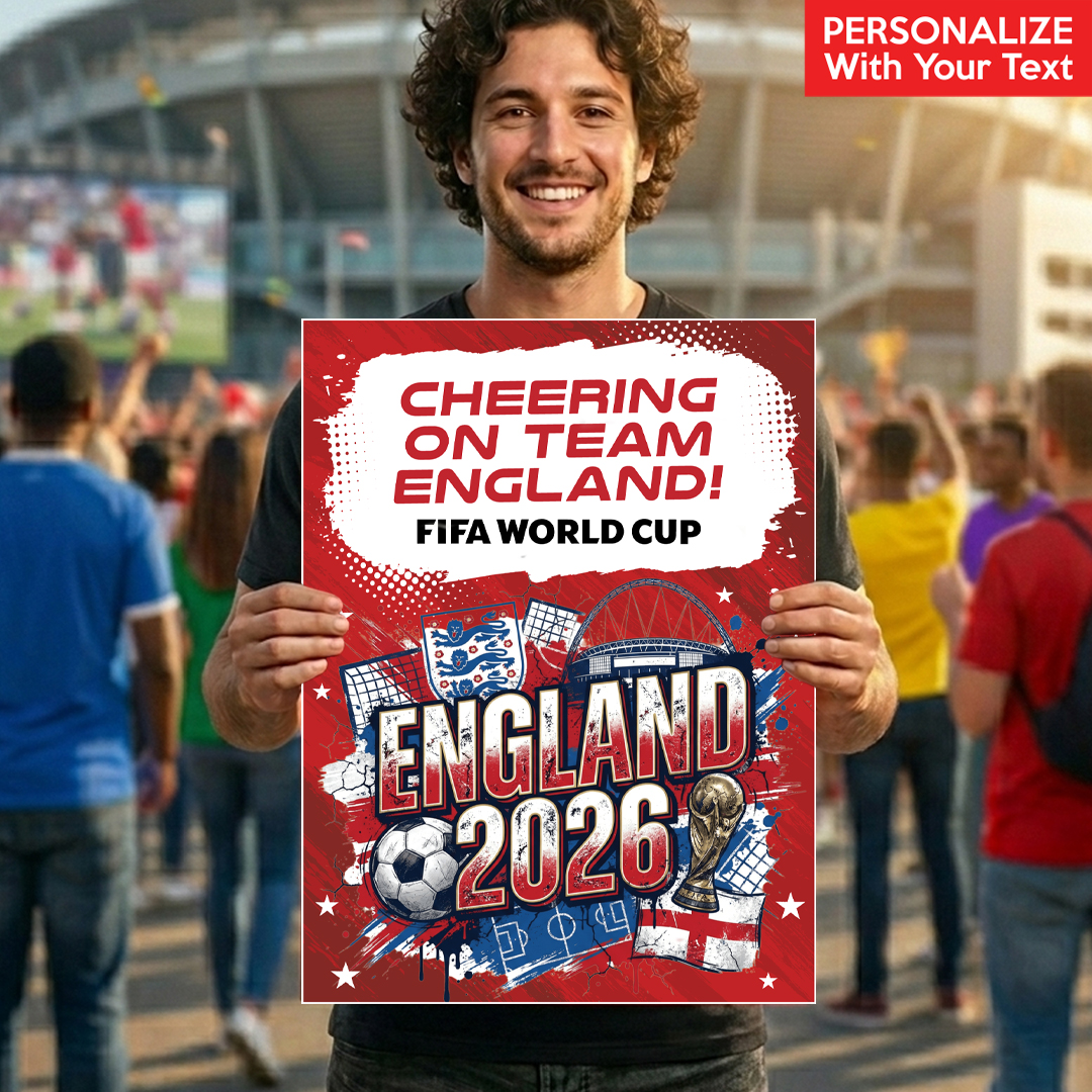 FIFA World Cup Cheer on England Corrugated 24