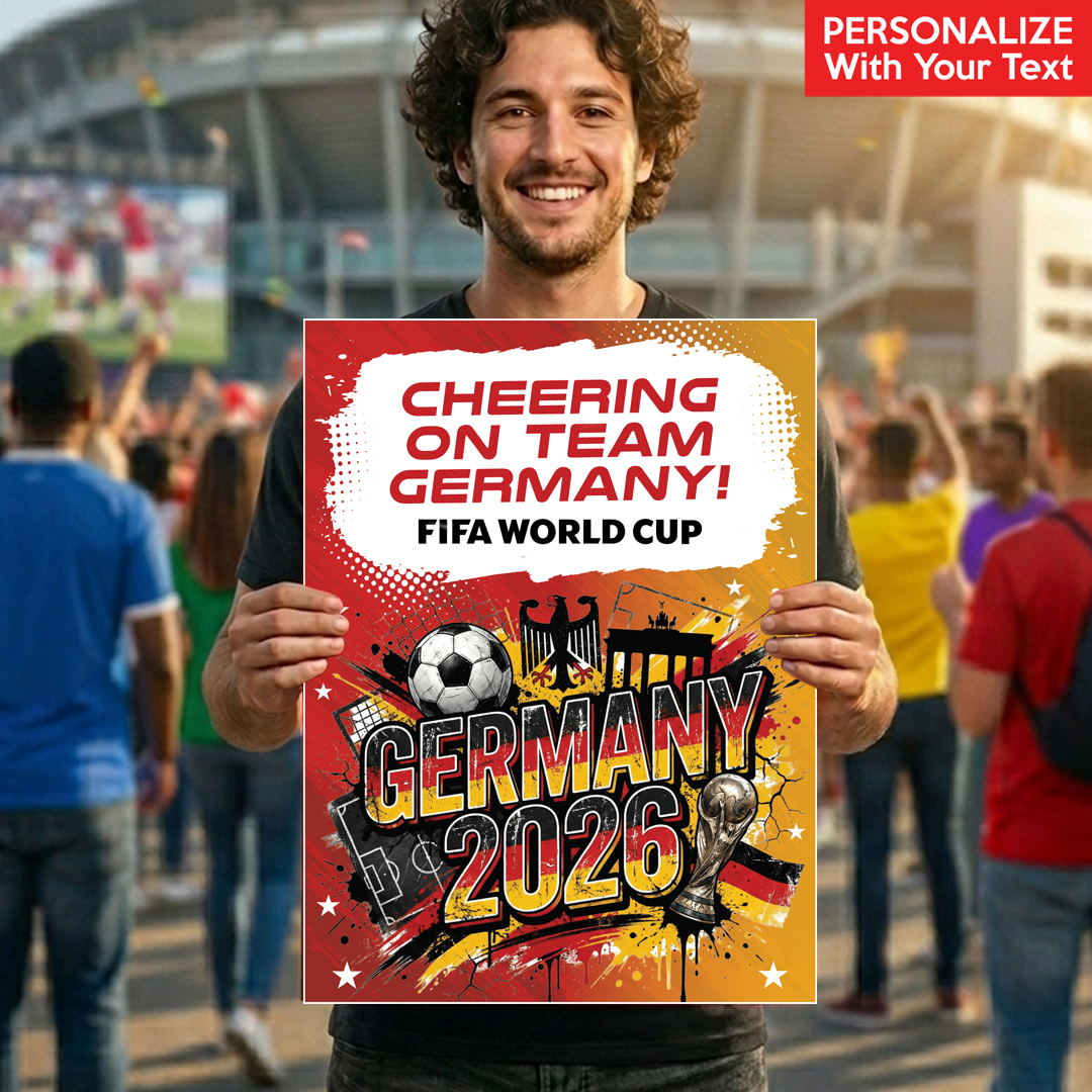 FIFA World Cup Cheer on Germany Corrugated 24