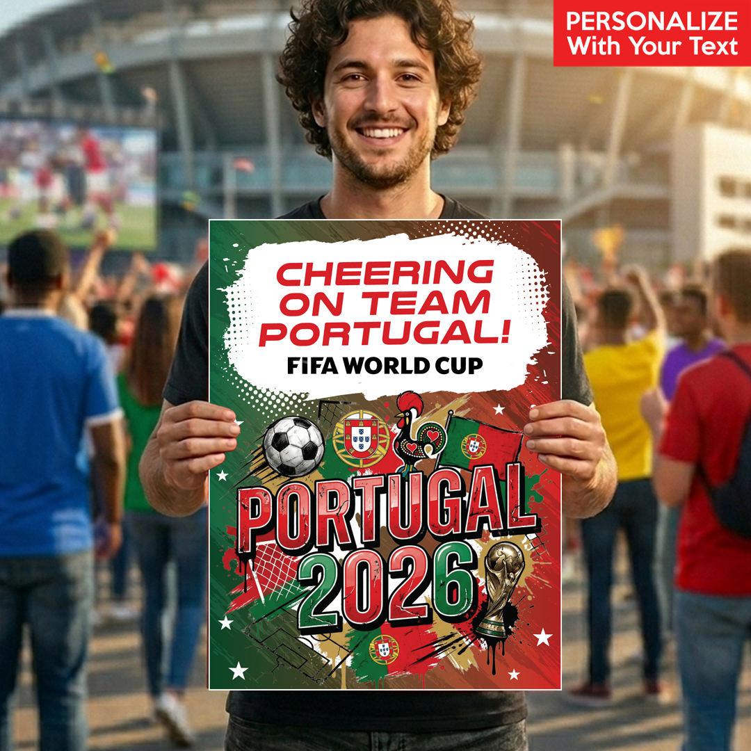 FIFA World Cup Cheer on Portugal Corrugated 24