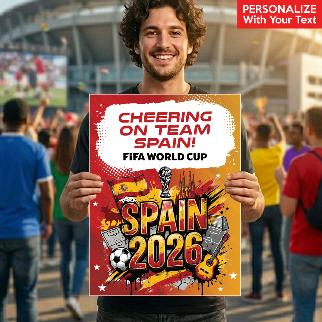 FIFA World Cup Cheer on Spain Corrugated 24