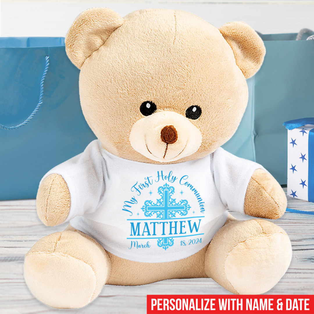 Personalized First Communion Blue 10