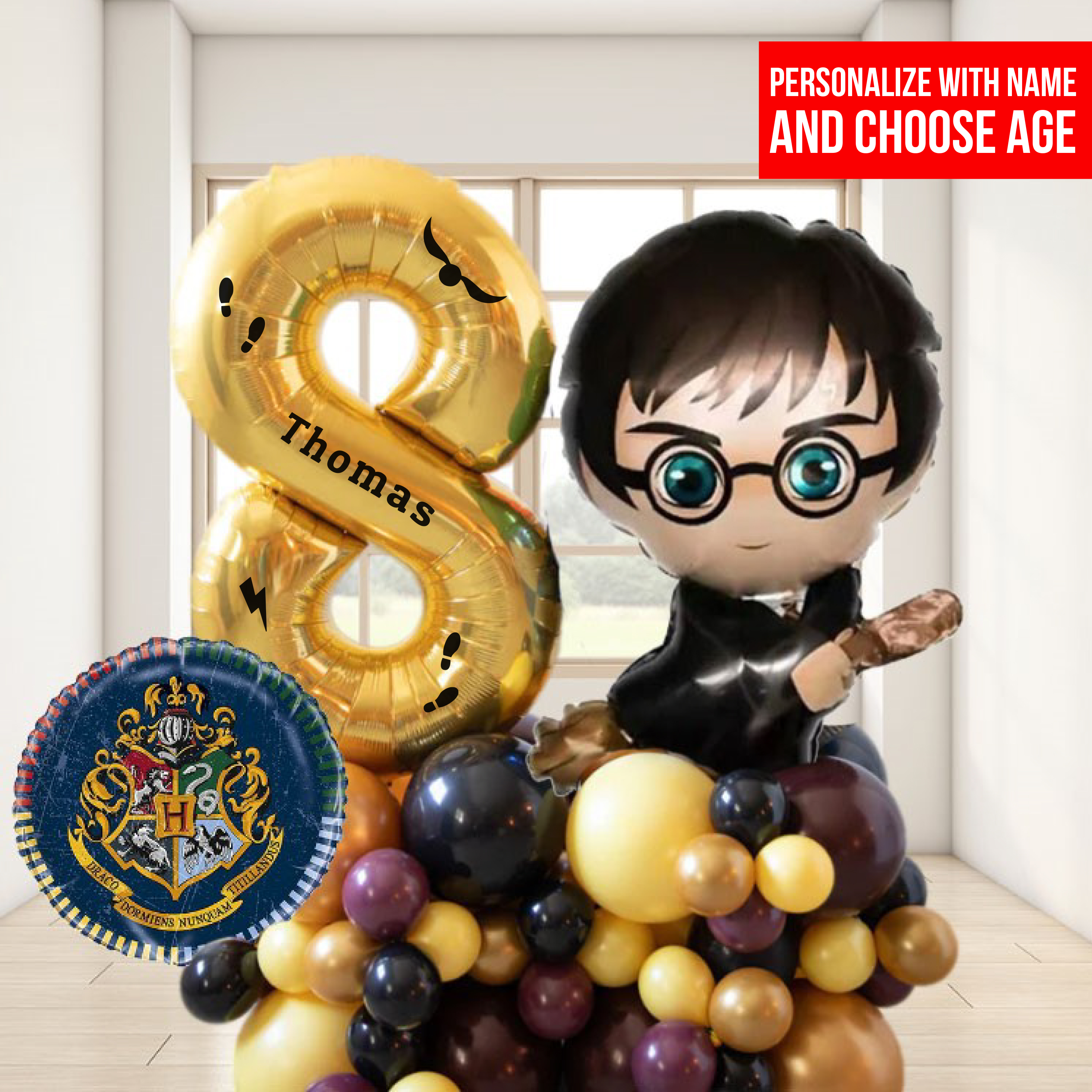 Harry Potter Birthday Decorations Kit | Harry Potter Birthday Party  Supplies | With Harry Potter Table Cover, Banner, Dinner Plates, Napkins,  Candles