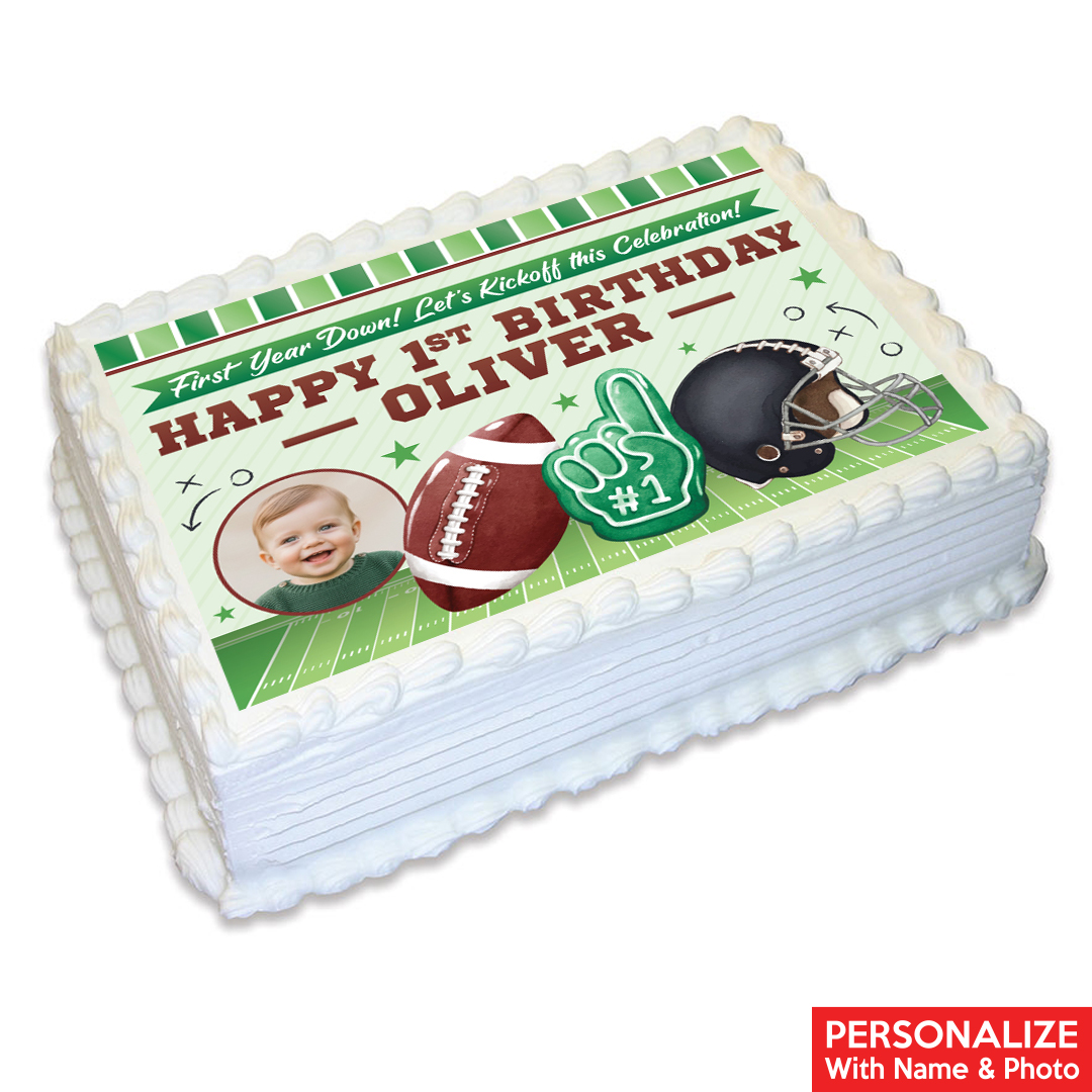 Football PERSONALIZED Icing