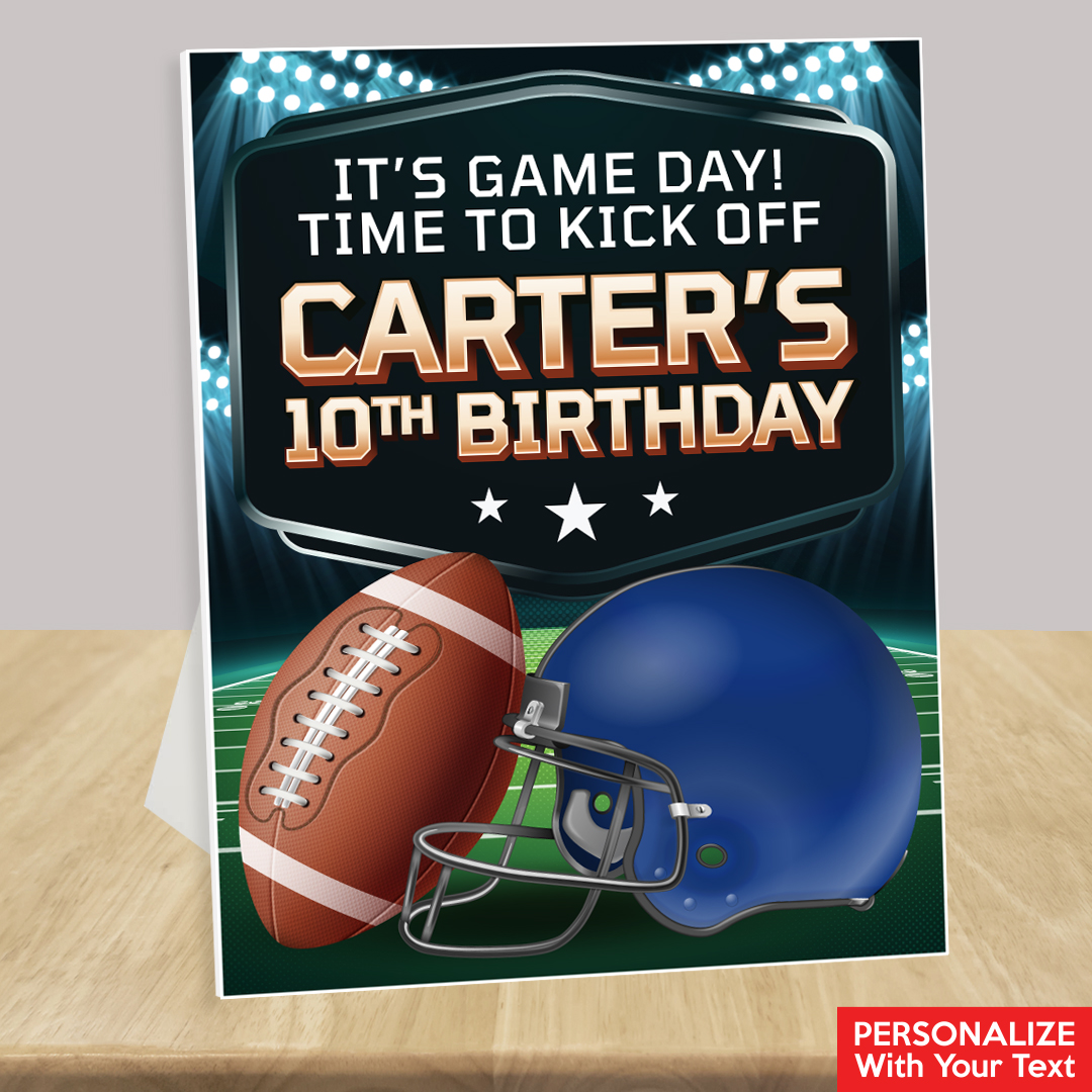 Football Personalized Birthday 14