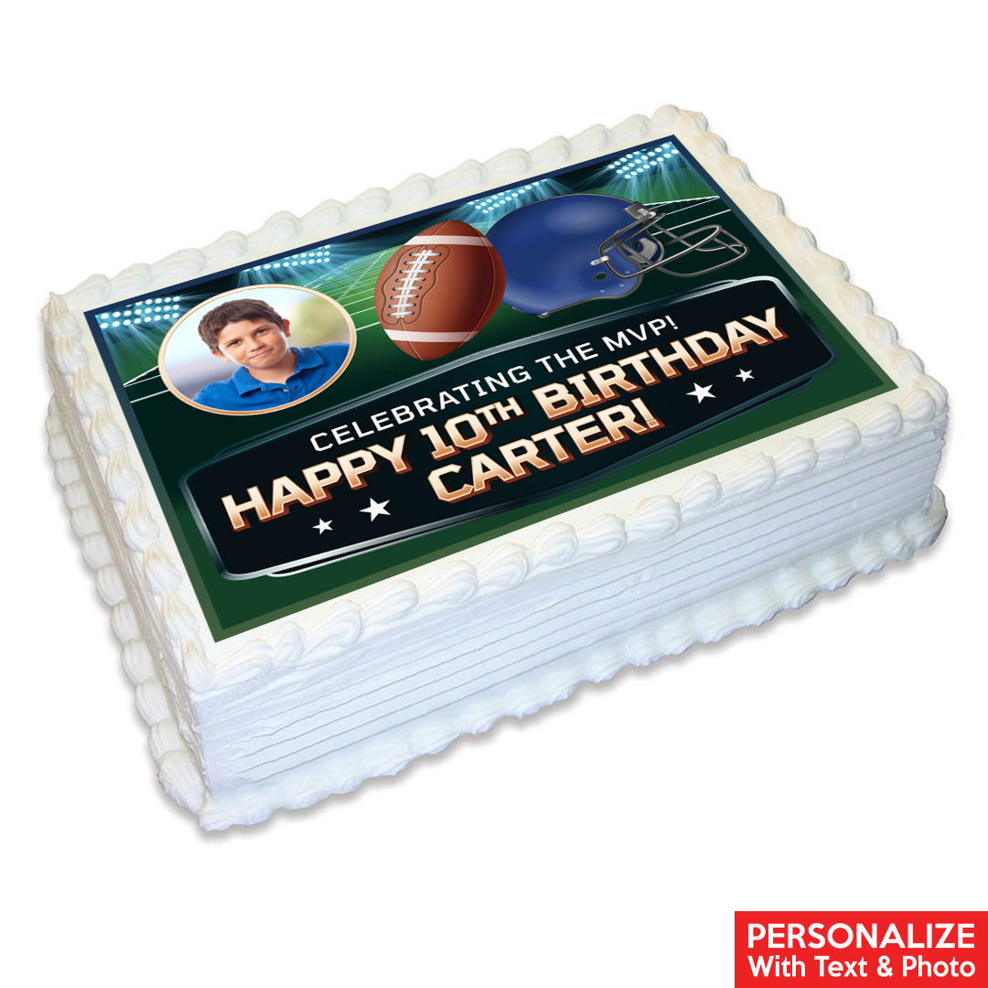 Football PERSONALIZED Icing