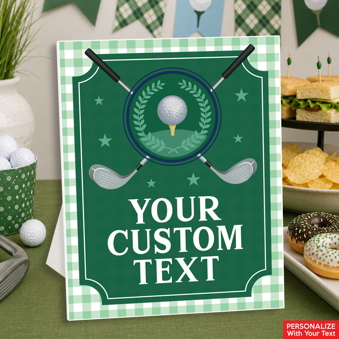 Golf Custom Text 14
