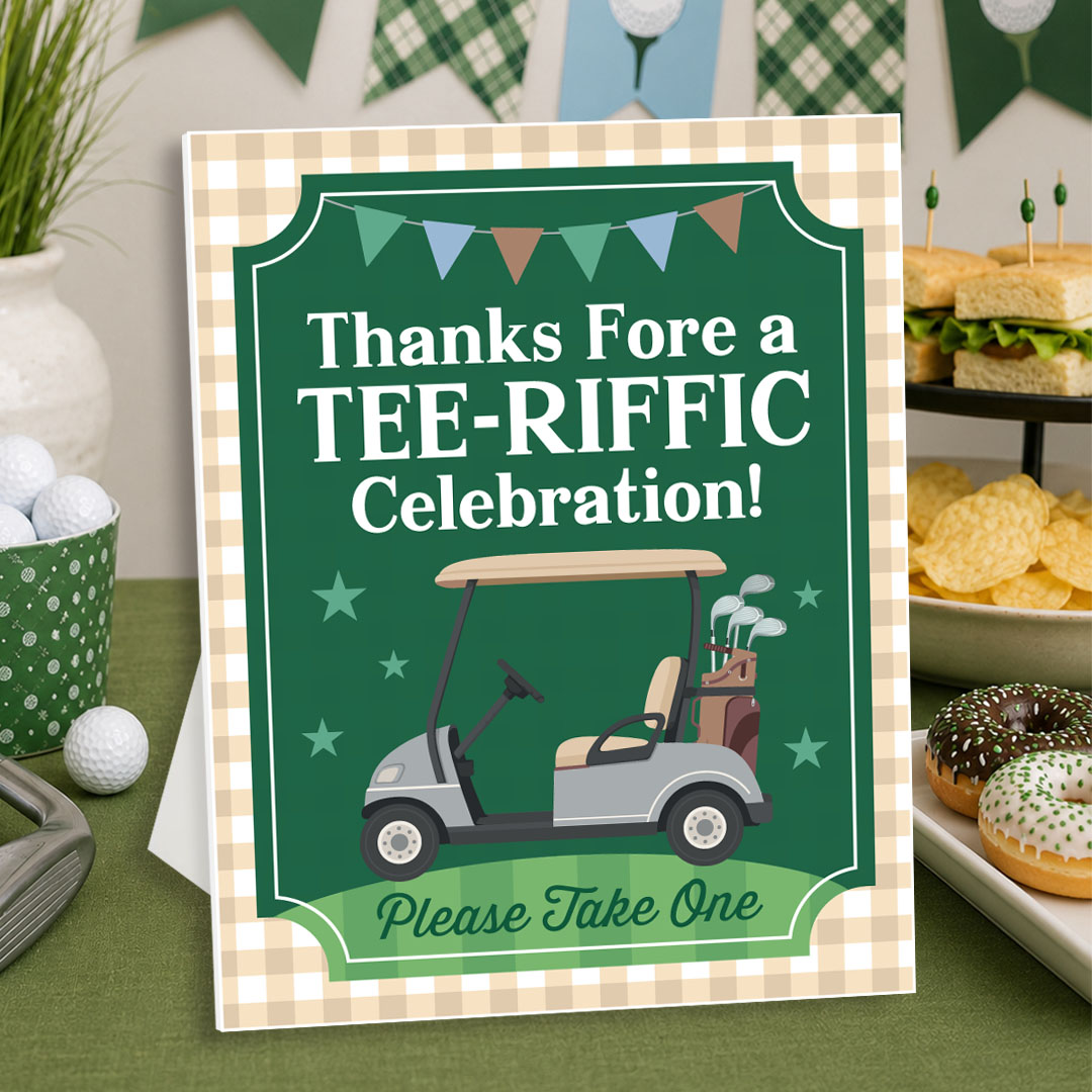 Golf Party Favours 14