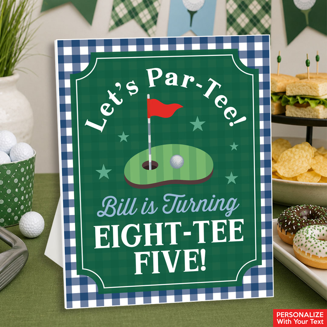 Golf Personalized Birthday 14
