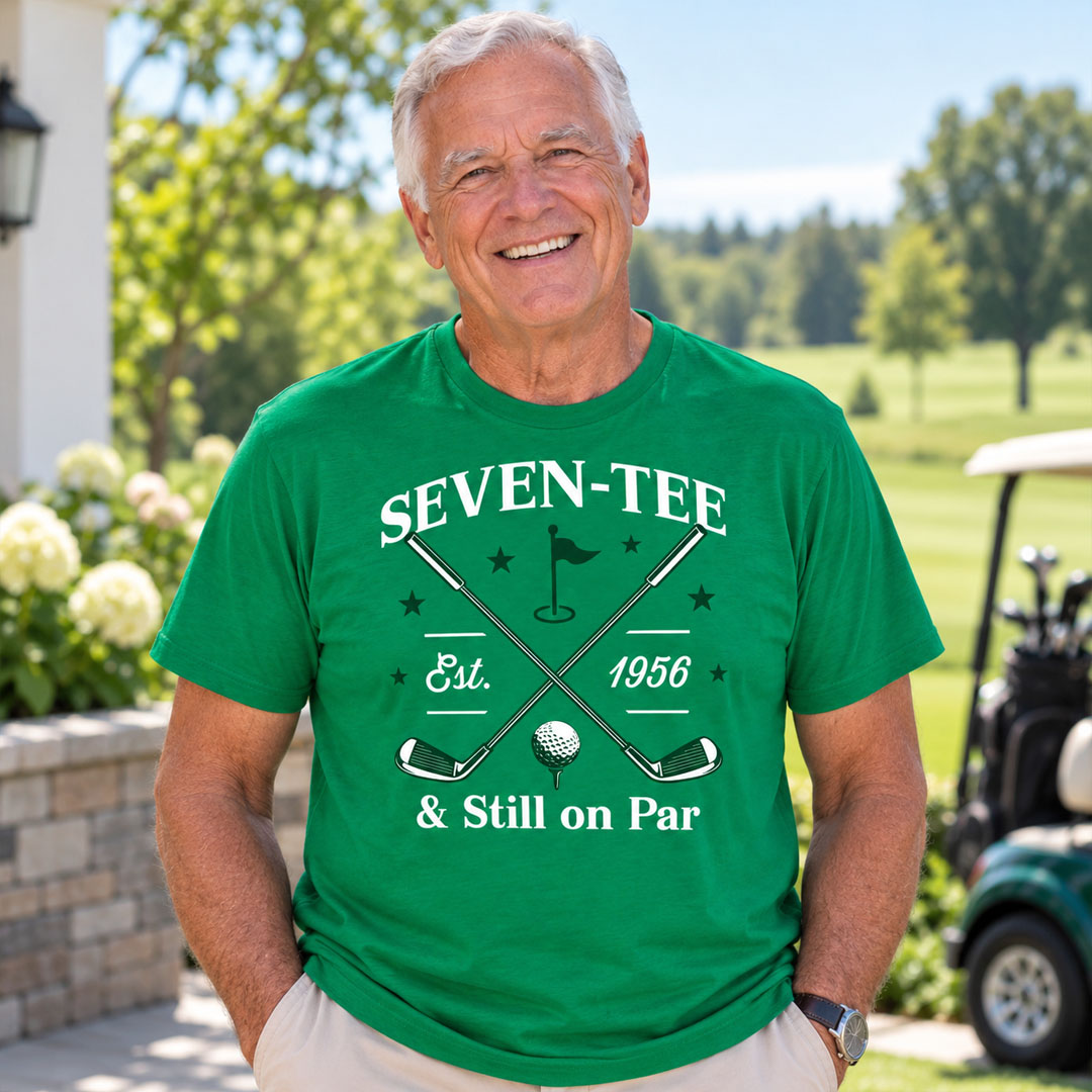 Golf Birthday Custom 70th Birthday Green T-Shirt
