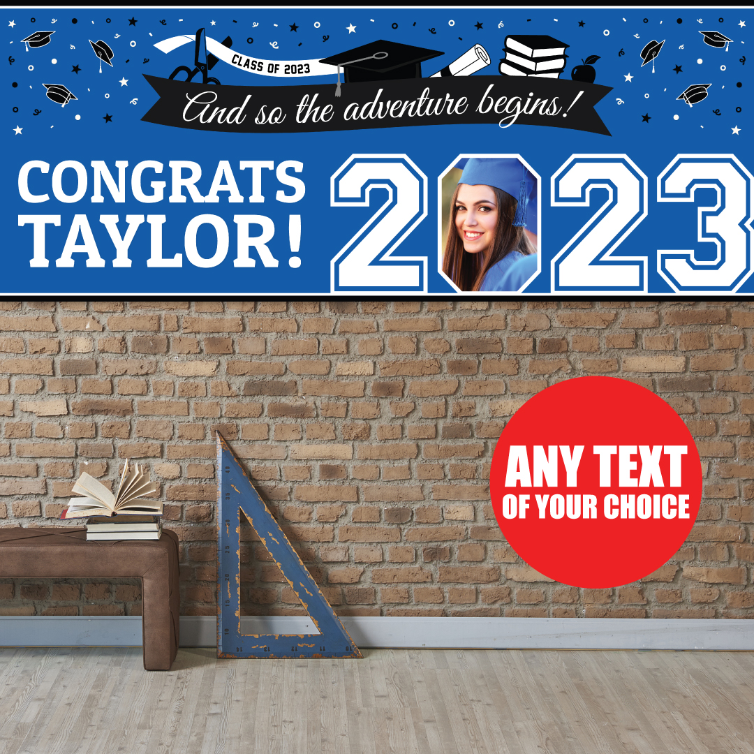 Grad Personalized Banners & Door Signs Party Supplies Canada - Open A Party