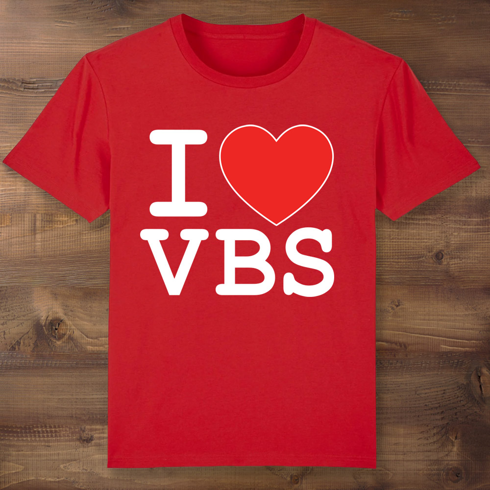 I Love VBS Red T-Shirt